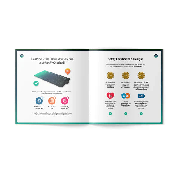 SajdaNoor™ - Interactive Prayer Mat
